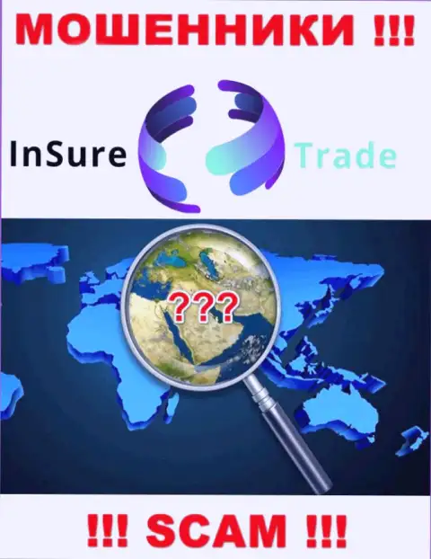 Информацию об юрисдикции InSure-Trade Io Вы не сумеете найти, прикарманивают вклады и делают ноги безнаказанно