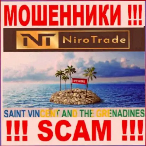 Ниро Трейд осели на территории Сент-Винсент и Гренадины и беспрепятственно прикарманивают денежные средства