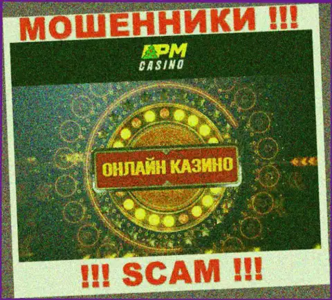 Направление деятельности internet мошенников ПМ-Казино Нет - это Casino, но знайте это развод !!!
