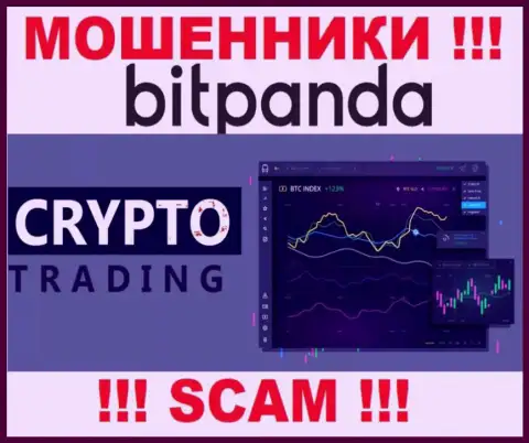 Crypto Trading - именно в этой сфере прокручивают делишки настоящие мошенники Bitpanda GmbH
