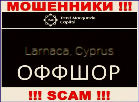 ТрастМКапитал пустили свои корни в оффшорной зоне, на территории - Cyprus