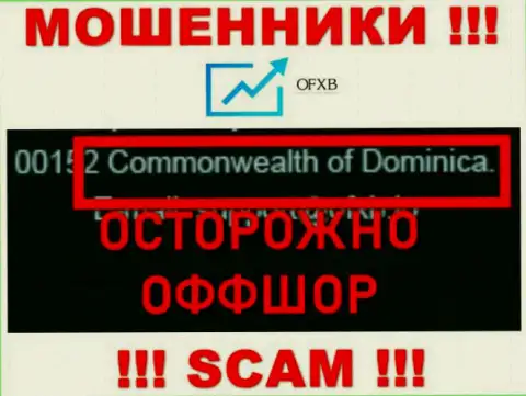 Donnybrook Consulting Ltd намеренно прячутся в оффшоре на территории Dominica, internet-мошенники