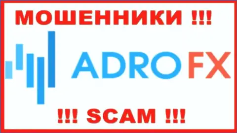 Лого МОШЕННИКА Adro FX