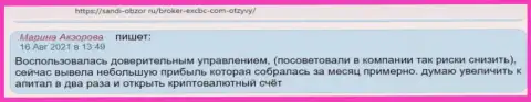 Отзыв интернет-пользователя о FOREX дилере ЕХ Брокерс на web-сервисе sandi-obzor ru