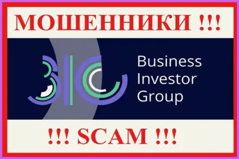 Логотип МОШЕННИКОВ BusinessInvestorGroup Com