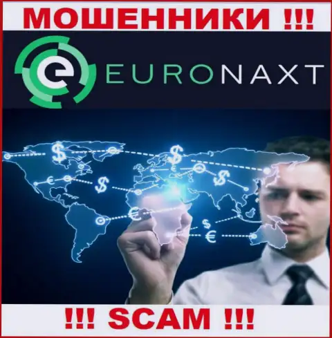 Не вводите сбережения в EuroNaxt Com, направление деятельности которых - Брокер