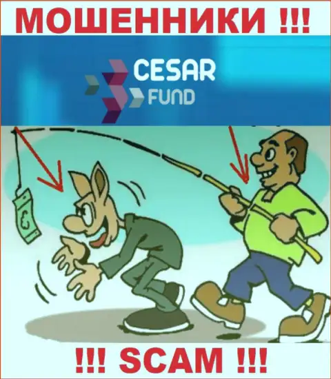Кидалы Cesar Fund подыскивают новых лохов