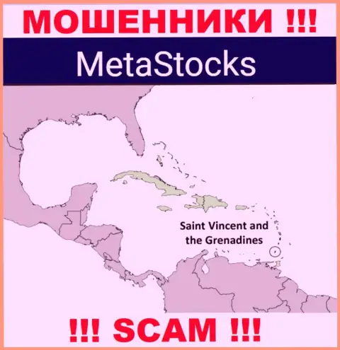Из конторы Meta Stocks деньги возвратить нереально, они имеют оффшорную регистрацию: Kingstown, St. Vincent and the Grenadines