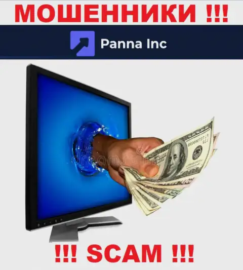 Очень опасно соглашаться взаимодействовать с компанией Panna Inc - обчистят карманы