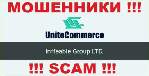 Владельцами UniteCommerce оказалась организация - Inffeable Group LTD
