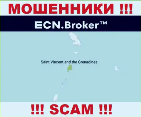 Базируясь в оффшорной зоне, на территории St. Vincent and the Grenadines, ECN Broker свободно разводят лохов